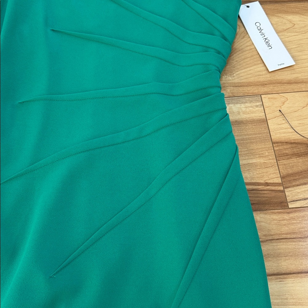 Calvin Klein green  Midi Dress - Picture 2 of 6